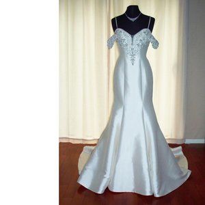Pronovias Wedding Dress Bridal Gown Size 10